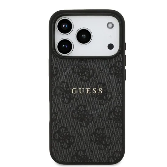 Guess Iphone 17 Pro Max Leather Case With 4G Support And Classic Logo